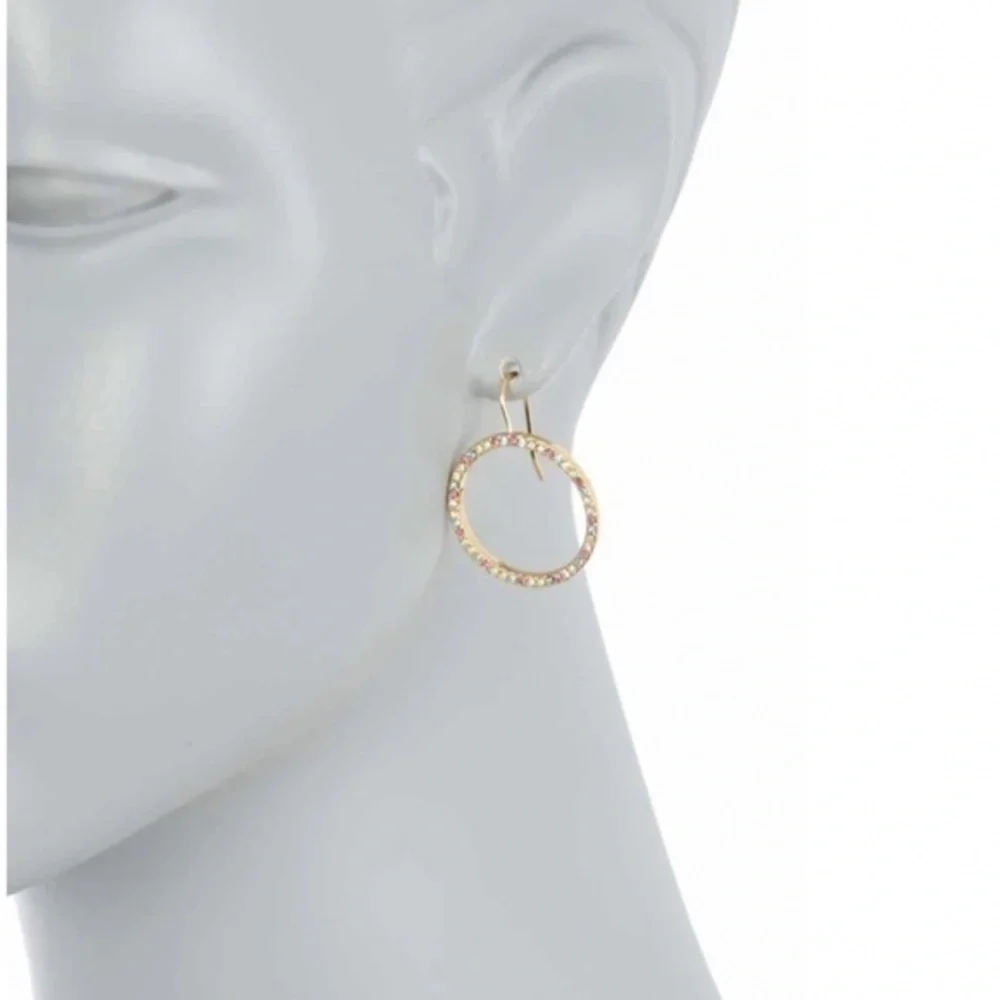 Kate Spade New York CZ Hoop Earrings